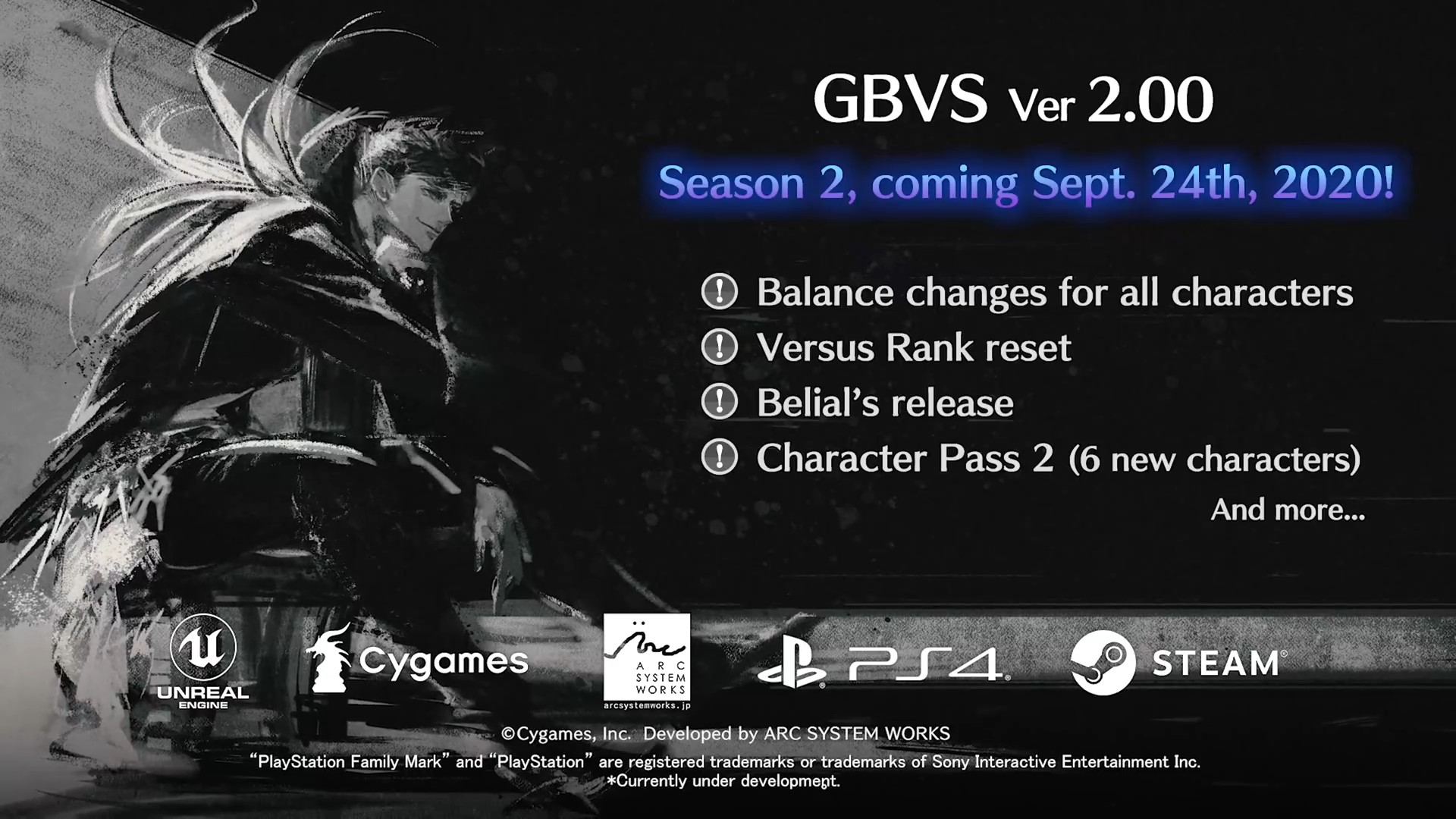 Granblue Fantasy: Versus version 1.40 update launches today, DLC characters  Belial on September 24 and Cagliostro in late October - Gematsu