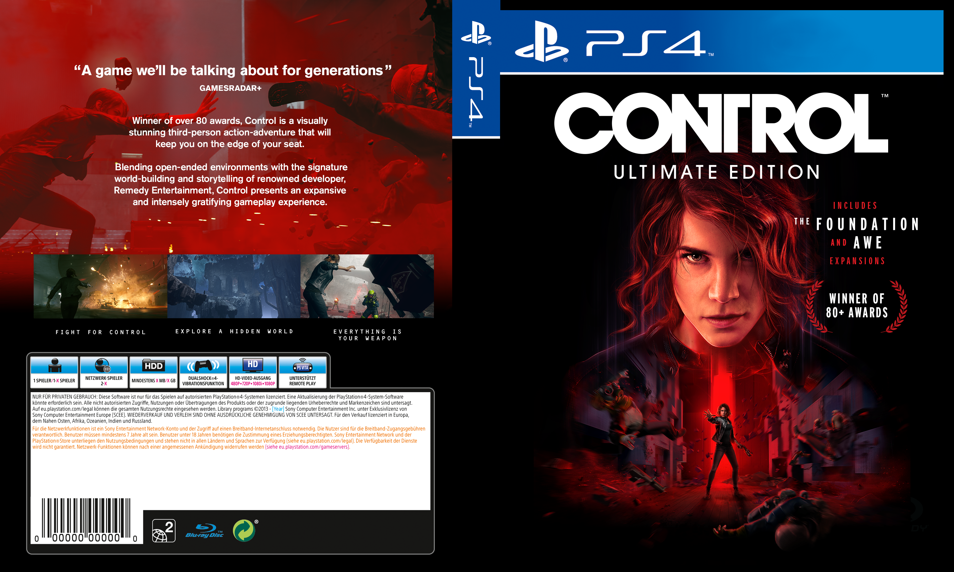 control ultimate edition psn