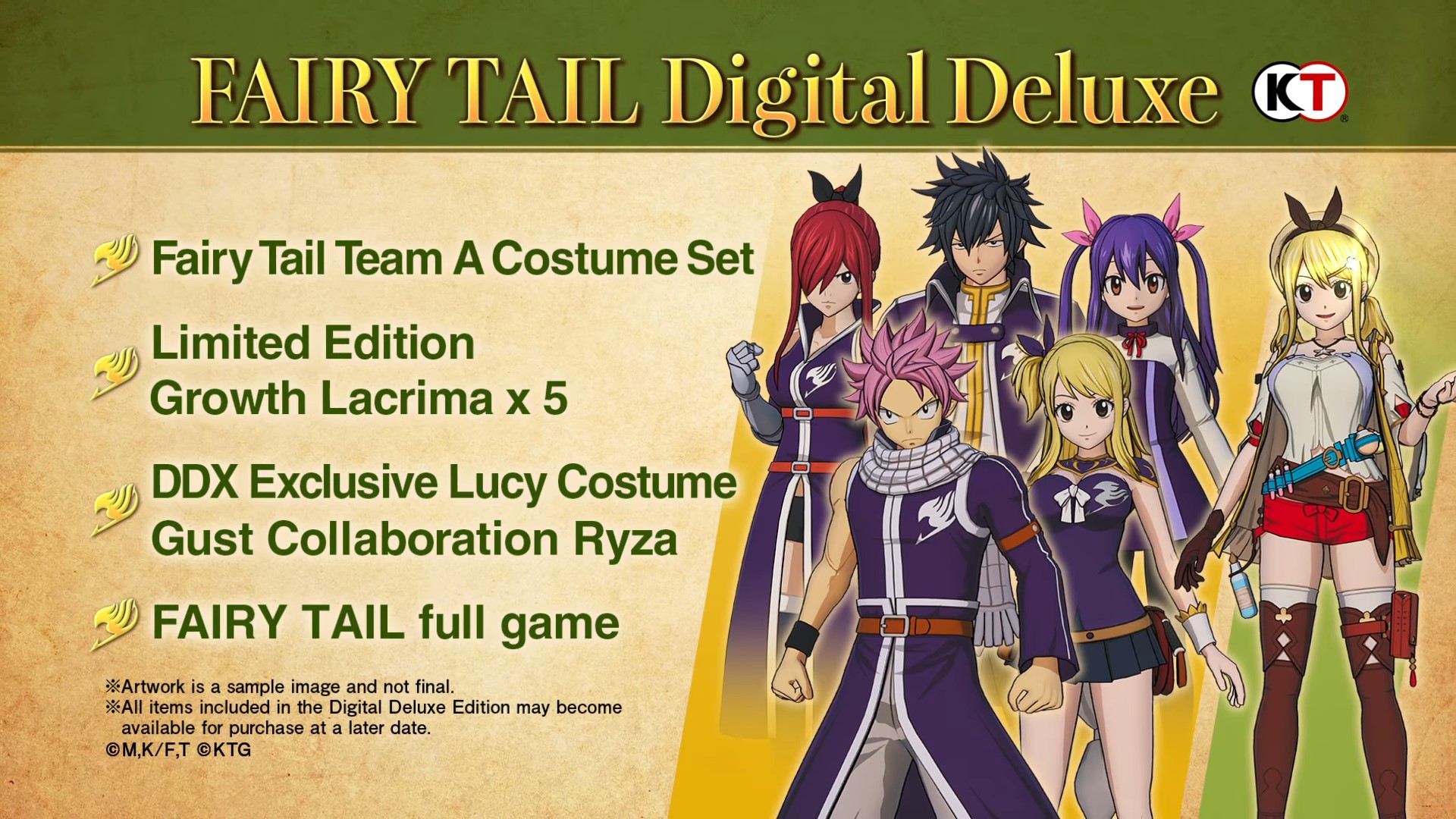 All Games Delta: Fairy Tail Game New Details and Screenshots